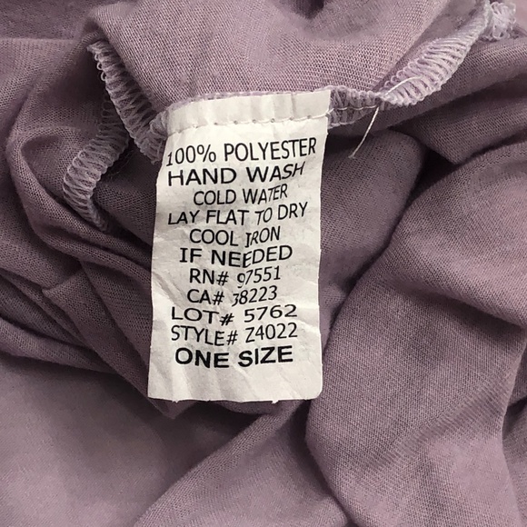 PIPER & SPARROW MAUVE/PINK V NECK OVERSIZED SHIRT - Picture 10 of 10